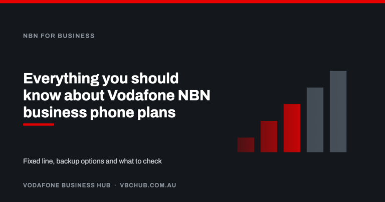 Everything you should know about Vodafone NBN business phone plans — Vodafone Business Hub
